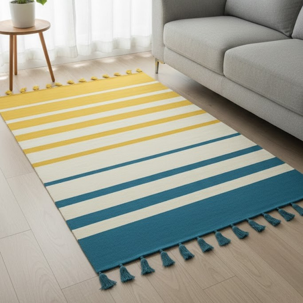 سجاد هاند ميد صوف طبيعي 100% منسوج يدويً - KIM-002