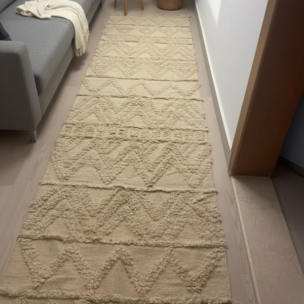 سجاد هاند ميد صوف طبيعي 100% منسوج يدويًا - KIM-005