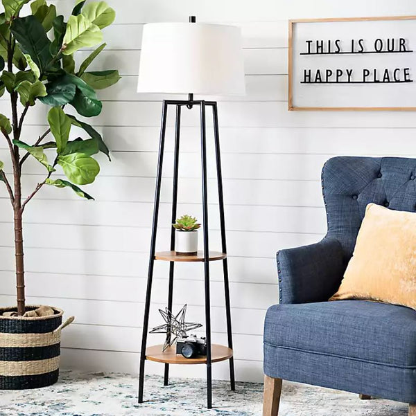 أباجورة استيل مطلي بدهان فرن الكتروستاتيك ضد الصدأ – تصميم عصري معدني فاخر – موديل ZSL-013