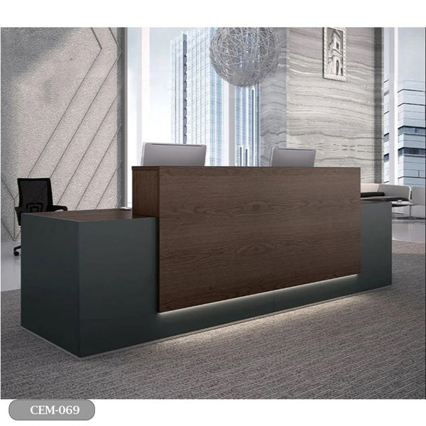 مكتب استقبال - Reception Counter - خشب MDF اسباني - CEM-069