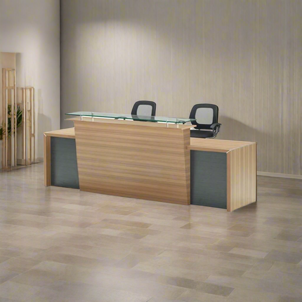 مكتب استقبال - Reception Counter - خشب MDF اسباني - CEM-095