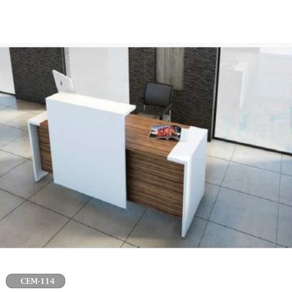 مكتب استقبال - Reception Counter - خشب MDF اسباني - CEM-114