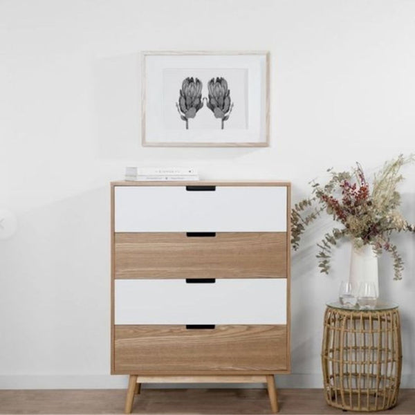 وحدة أدراج جانبية خشب كونتر بدهان دوكو + أوستر – موديل CHW-048