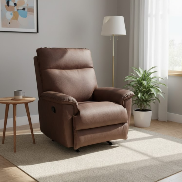 كرسي ليزي بوي RLB-0010 – مساج وهزاز ودوران مع شيزلونج لراحة فائقة