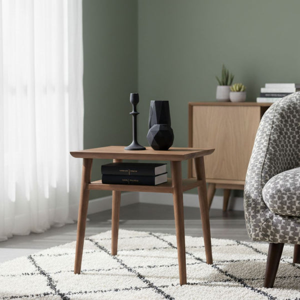 تربيزة جانبية خشب كونتر وأرجل موسكي بدهان أوستر – موديل CHW-082