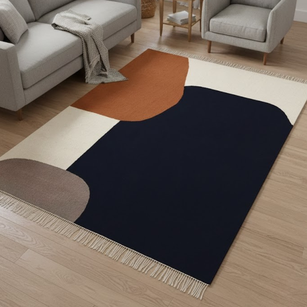 سجاد هاند ميد صوف طبيعي 100% منسوج يدويًا - KIM-007