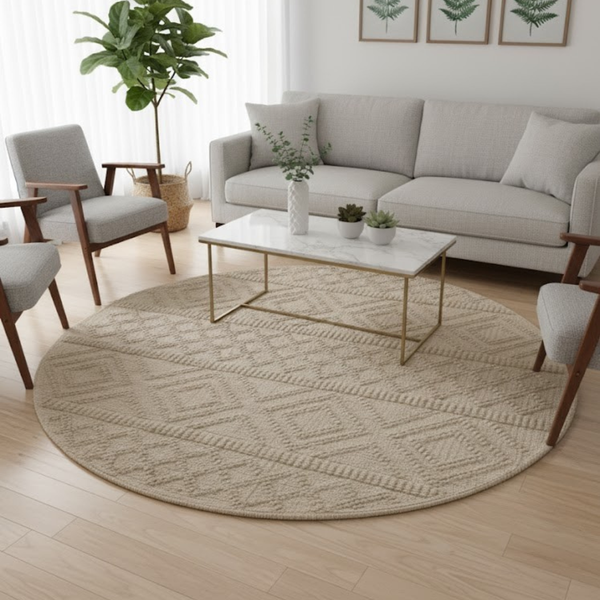 سجاد صوف هاند ميد  – تصميم راقي HAZ-033 متوفر بجميع المقاسات