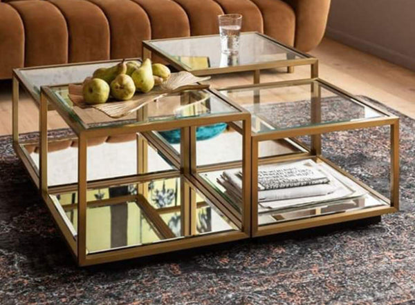 امايا ترابيزة قهوة ميتال ستيل دهان الكتروستاتيك حراري