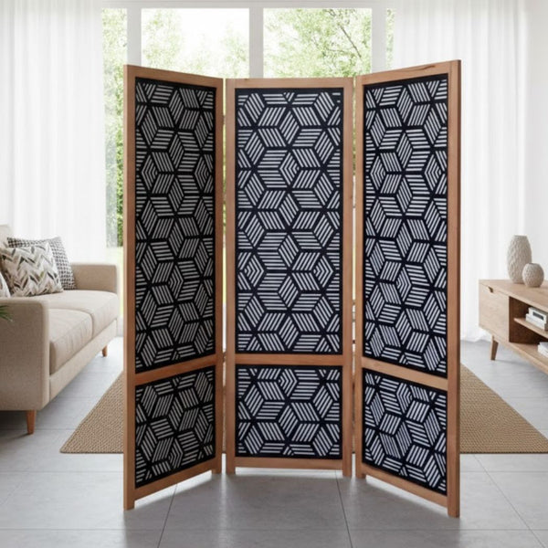 برفان كرة أرضية ثلاثي خشب زان محفور ليزر مقاس 180×180 سم - RDB-003