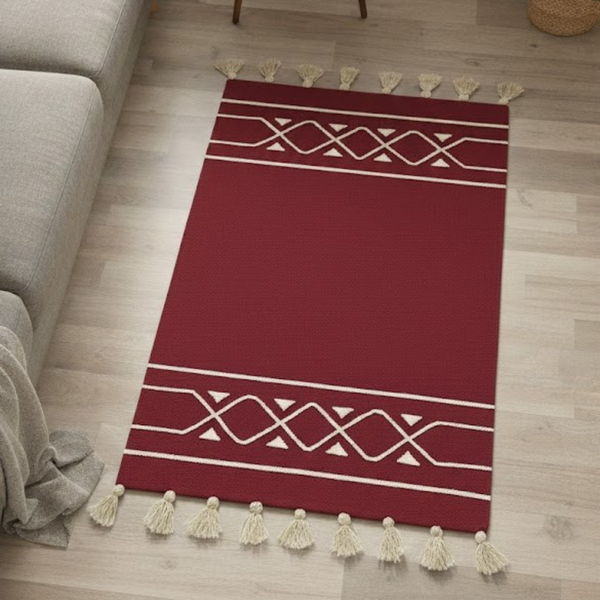 سجاد هاند ميد صوف طبيعي 100% منسوج يدويًا - KIM-004