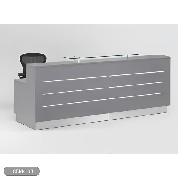 مكتب استقبال - Reception Counter - خشب MDF اسباني - CEM-108