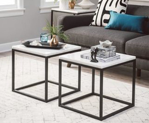 اماندا ترابيزة قهوة حديد دهان الكتروستاتيك