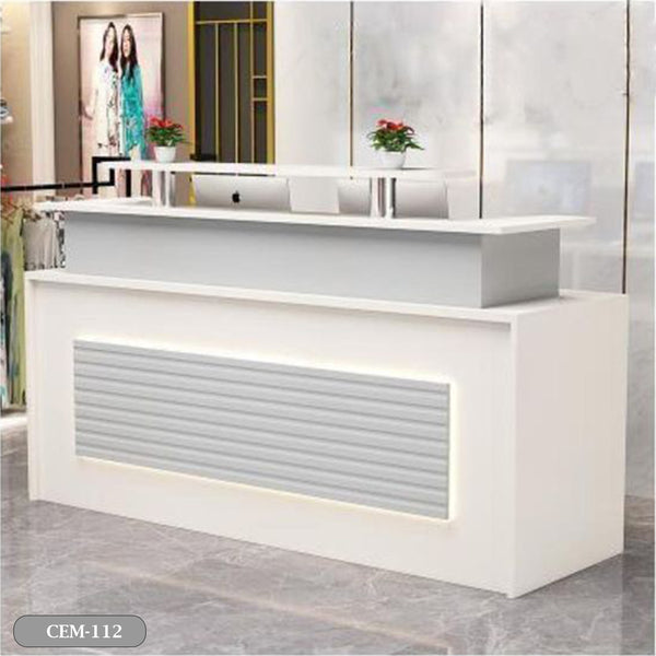 مكتب استقبال - Reception Counter - خشب MDF اسباني - CEM-112