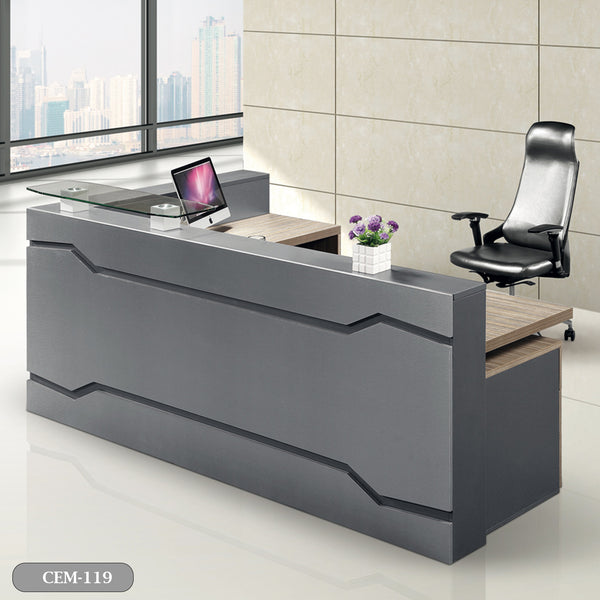 مكتب استقبال - Reception Counter - خشب MDF اسباني - CEM-119