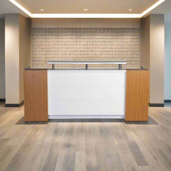 مكتب استقبال - Reception Counter - خشب MDF اسباني - CEM-104