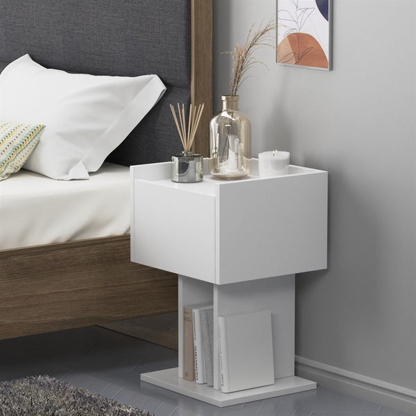 كومود أبيض – تصميم عصري أنيق وبسيط