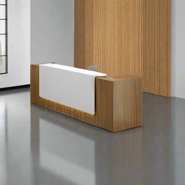 مكتب استقبال - Reception Counter - خشب MDF اسباني - CEM-107