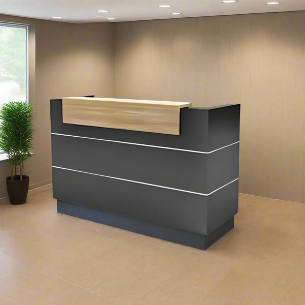 مكتب استقبال - Reception Counter - خشب MDF اسباني - CEM-089