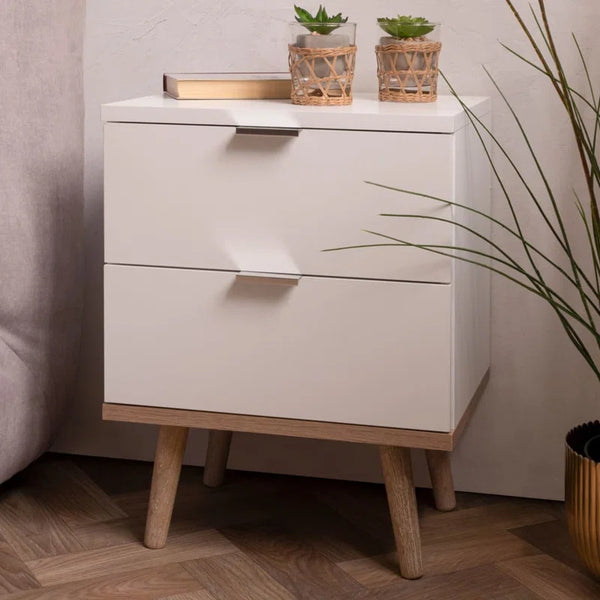 كومود خشب MDF إسباني – قطعة ديكورية عصرية وعملية