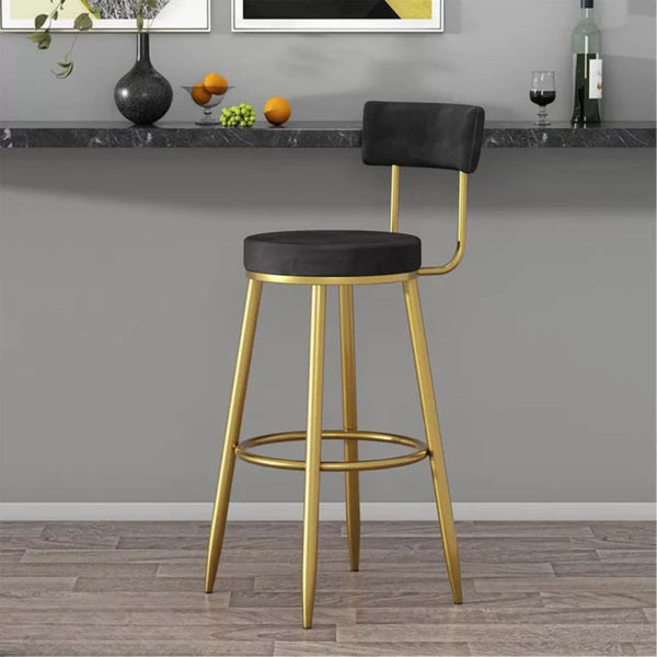 كرسي بار قماش قطيفة -  MSC-443 - 50cmX103cm