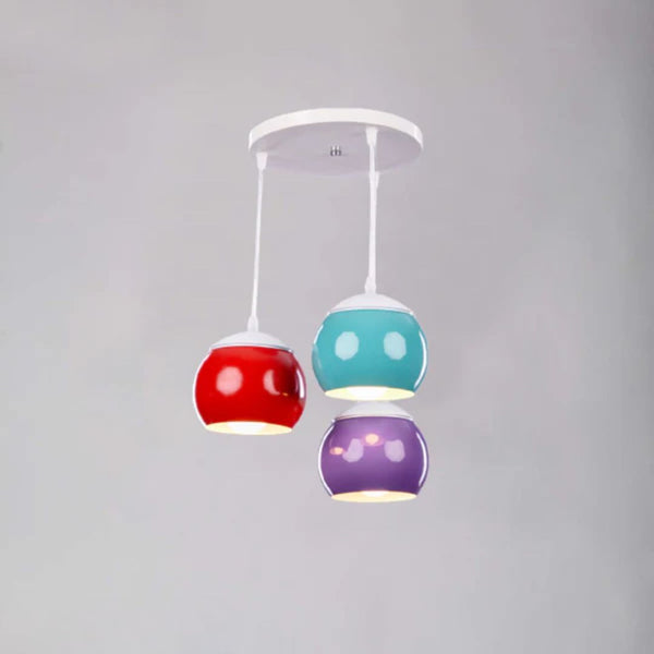 نجفة ألومنيوم متوسطة بتصميم عصري أنيق