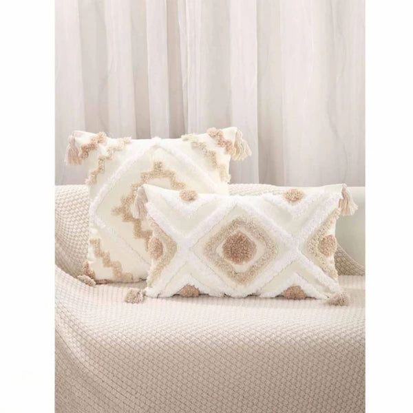 طقم كوشنز كتان بحشو فايبر لراحة فاخرة ولمسة ديكور ناعمة - RAZ-147