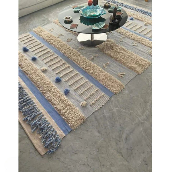سجادة هاند ميد من الصوف الخالص - 200x150cm - LUS-323