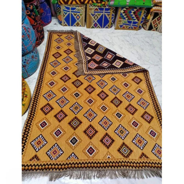 سجادة هاند ميد دبل فيس - 200x140cm - LUS-341