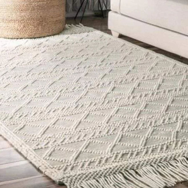 سجادة هاند ميد من الصوف الخالص - 200x150cm - LUS-165
