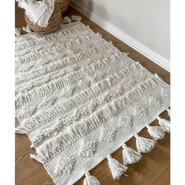 سجادة هاند ميد من الصوف الخالص - 200x150cm - LUS-166
