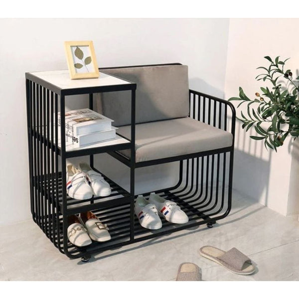 جزامة معدنية بسطح رخامي – تصميم مودرن فاخر