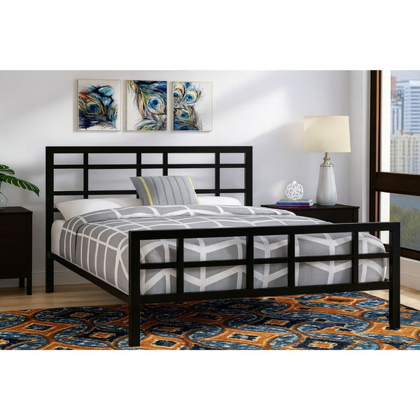 سرير معدني  – تصميم مودرن فاخر