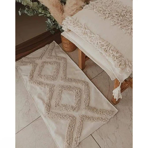 سجادة هاند ميد من الصوف الخالص - 80x150cm - LUS-275