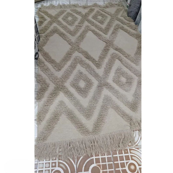 سجادة هاند ميد من الصوف الخالص - 80x150cm - LUS-309