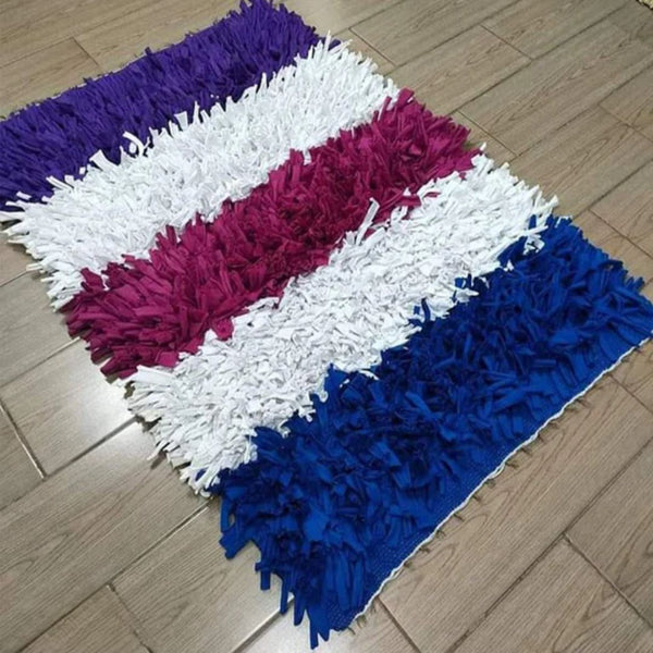 سجادة هاند ميد من القطن الخالص - 70x100cm - LUS-331