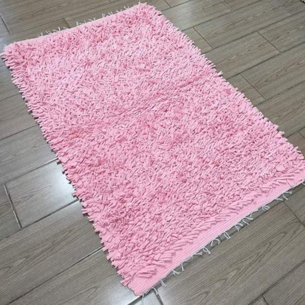 سجادة هاند ميد من القطن الخالص - 70x100cm - LUS-333