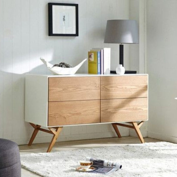 وحدة أدراج جانبية خشب كونتر بدهان دوكو + أوستر – موديل CHW-044