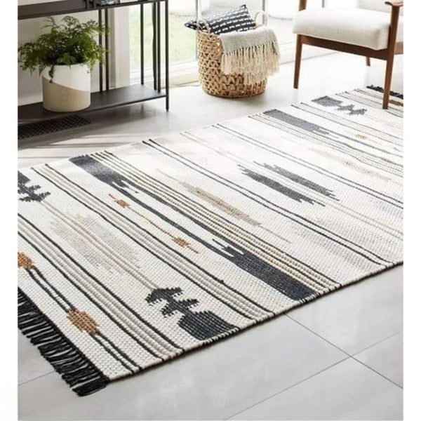 سجادة هاند ميد من الصوف الخالص - 200x150cm - LUS-236