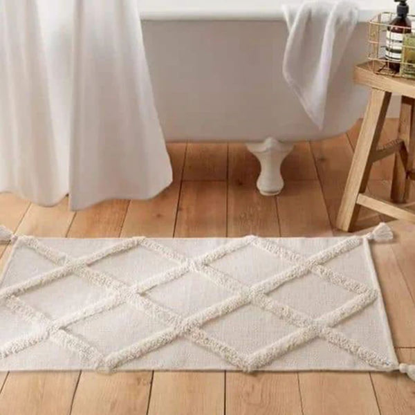 سجادة هاند ميد من الصوف الخالص - 70x100cm - LUS-273