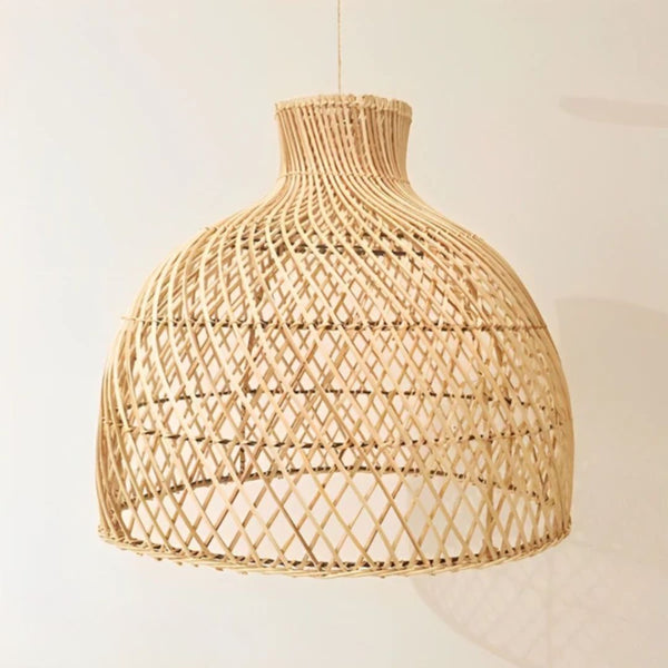 نجفة بامبو طبيعي بتصميم عصري فخم