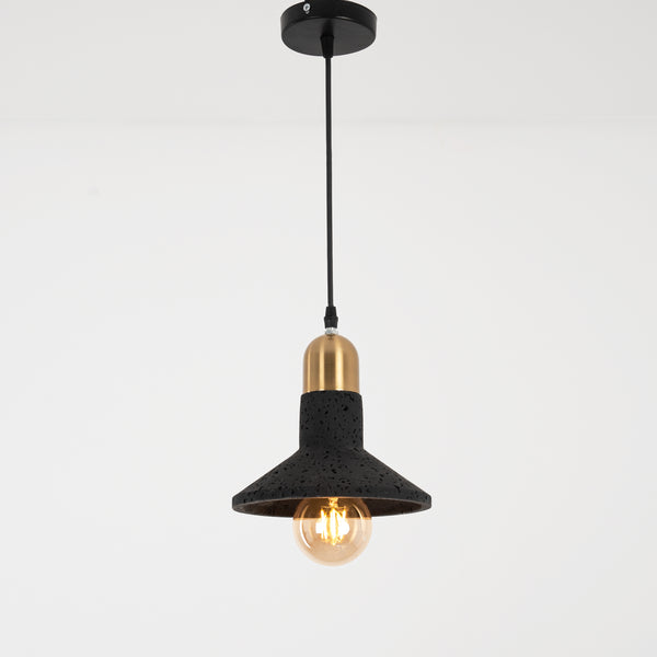 دلاية سقف كونكريت لون أسود – تصميم صناعي عصري – موديل WDD-035