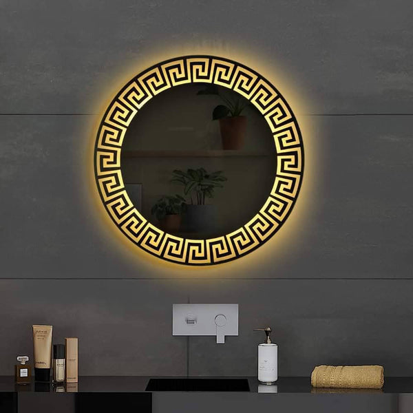 مرايا حائط مودرن بشطف شامبروليه – مرايا 4 مللي من دكتور جريش – موديل EGC-015