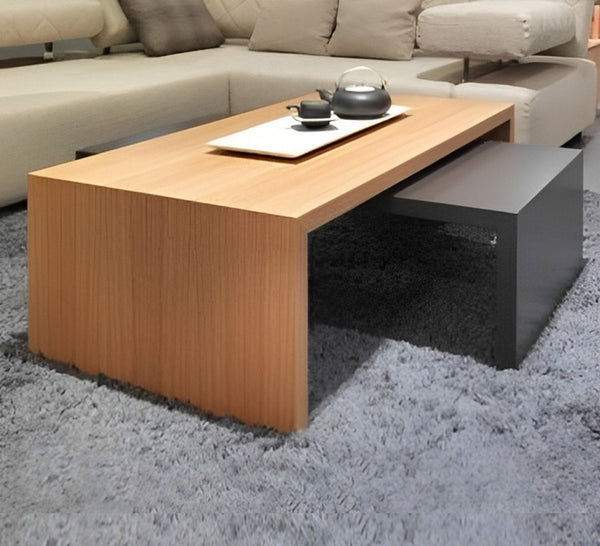 ترابيزة قهوة خشب MDF عالي الجودة - 90cmX50cm - ANT-162
