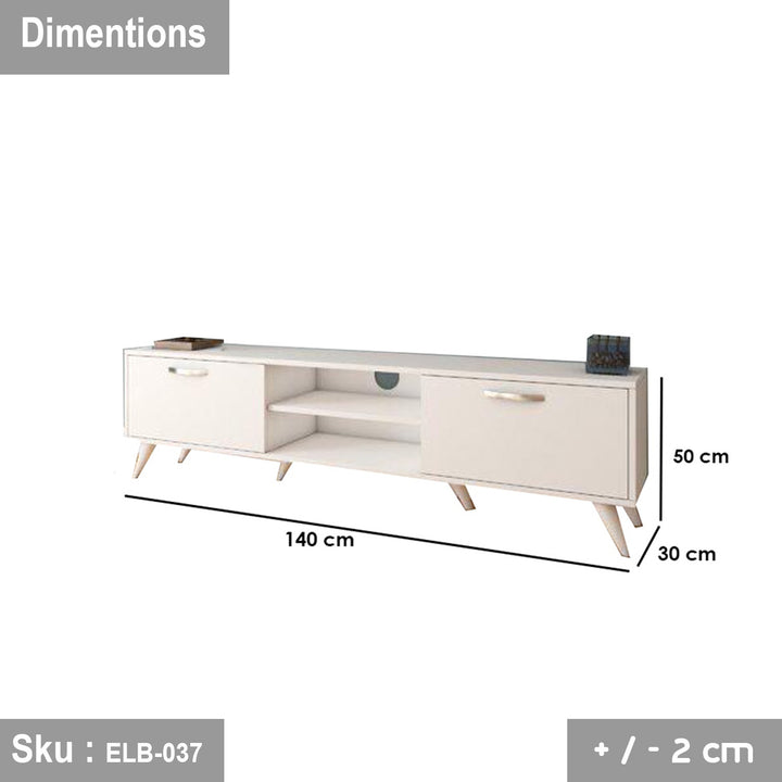 سوليترا وحدة تليفزيون 140 * 50   خشب MDF - اوسكار رتان