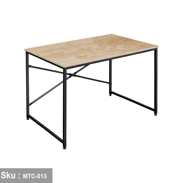 مكتب خشب ملامين -  MTC-013 - 75cmX90cm - اللون الابيض - اوسكار رتان