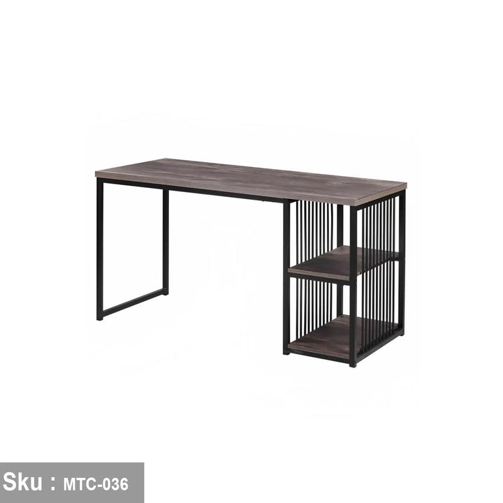 مكتب خشب ملامين -  MTC-036  - 75cmX140cm - اللون بني  - اوسكار رتان