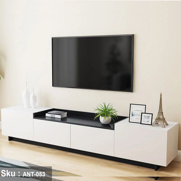 وحدة تليفزيون 200X40 خشب MDF عالي الجودة Ant-053